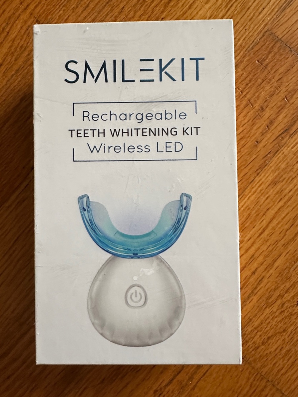 SMILEKIT Rechargeable Teeth Whitening Kit - Blue/White
